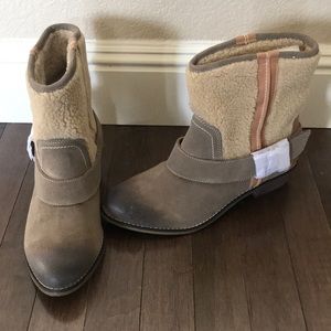 Anthropologie Kelsi Dagger booties size 9.5